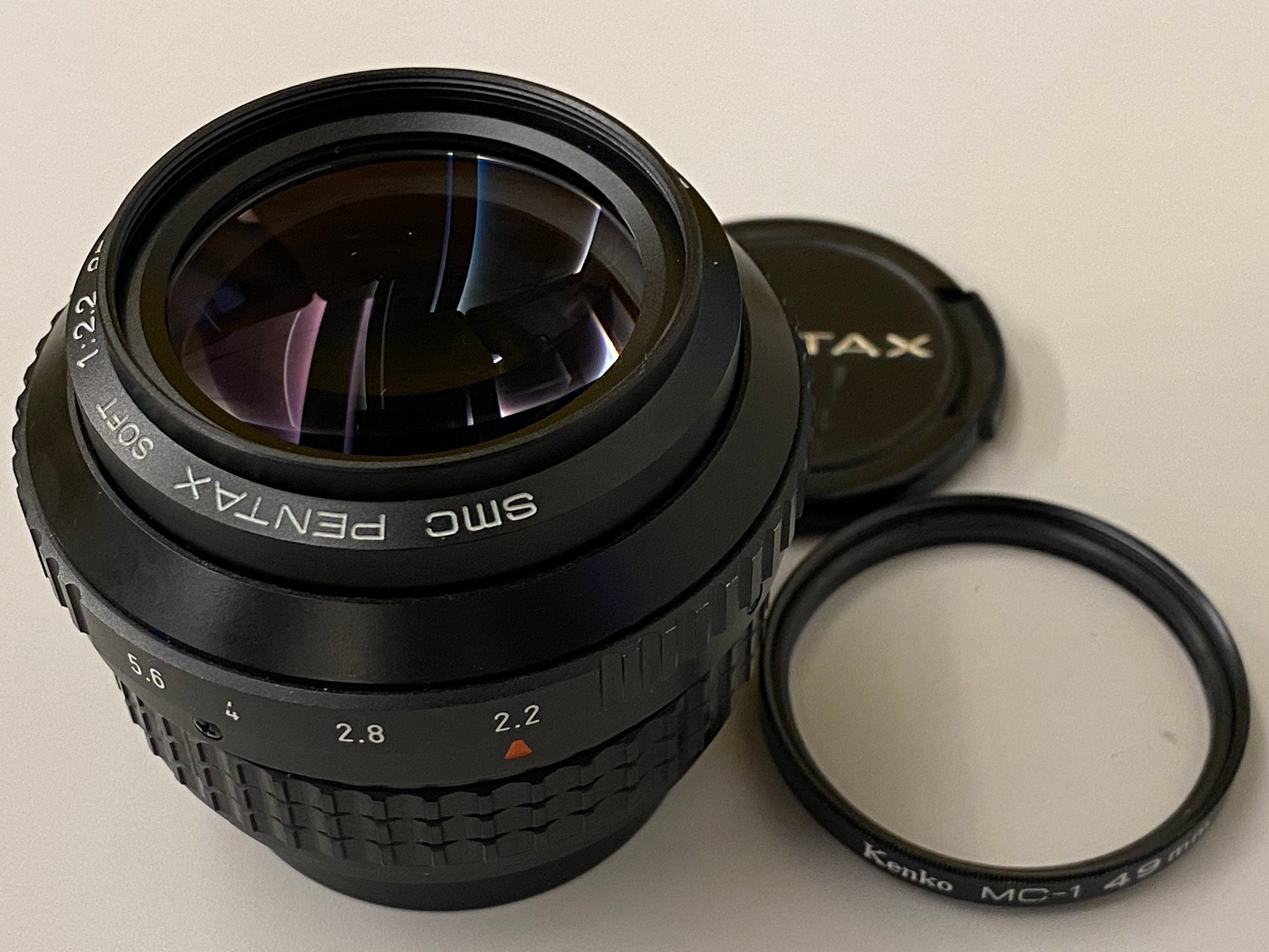 SMC Pentax Soft 85mm F2.2 Contax C/Y Mount 90% Condition Fully