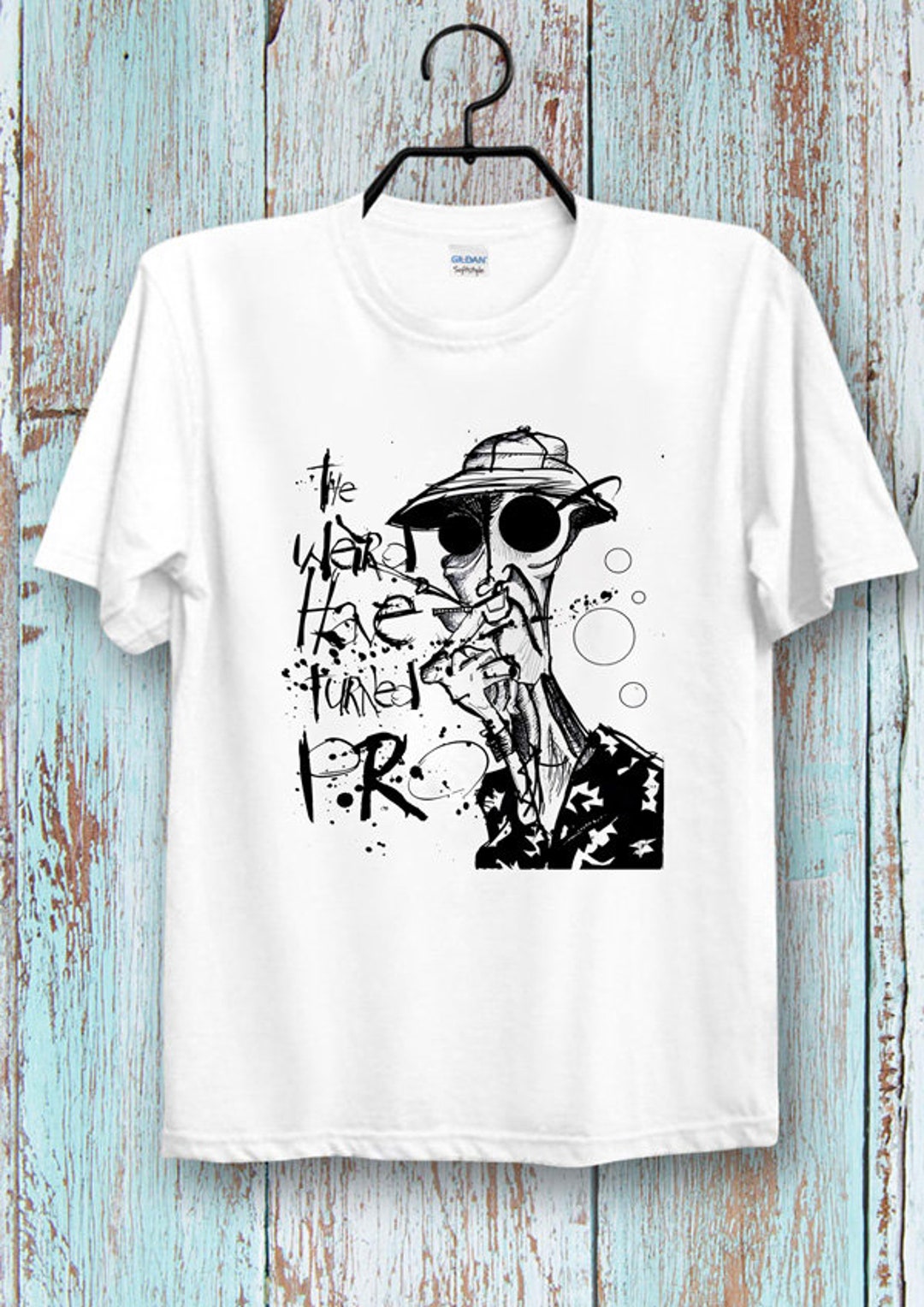 Hunter Thompson Fear Loathing Las Vegas T Shirt Tee Top Unisex
