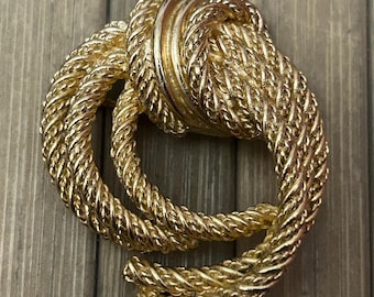 グロッセ ヴィンテージ ゴールド メッキ、フェイク エメラルドと