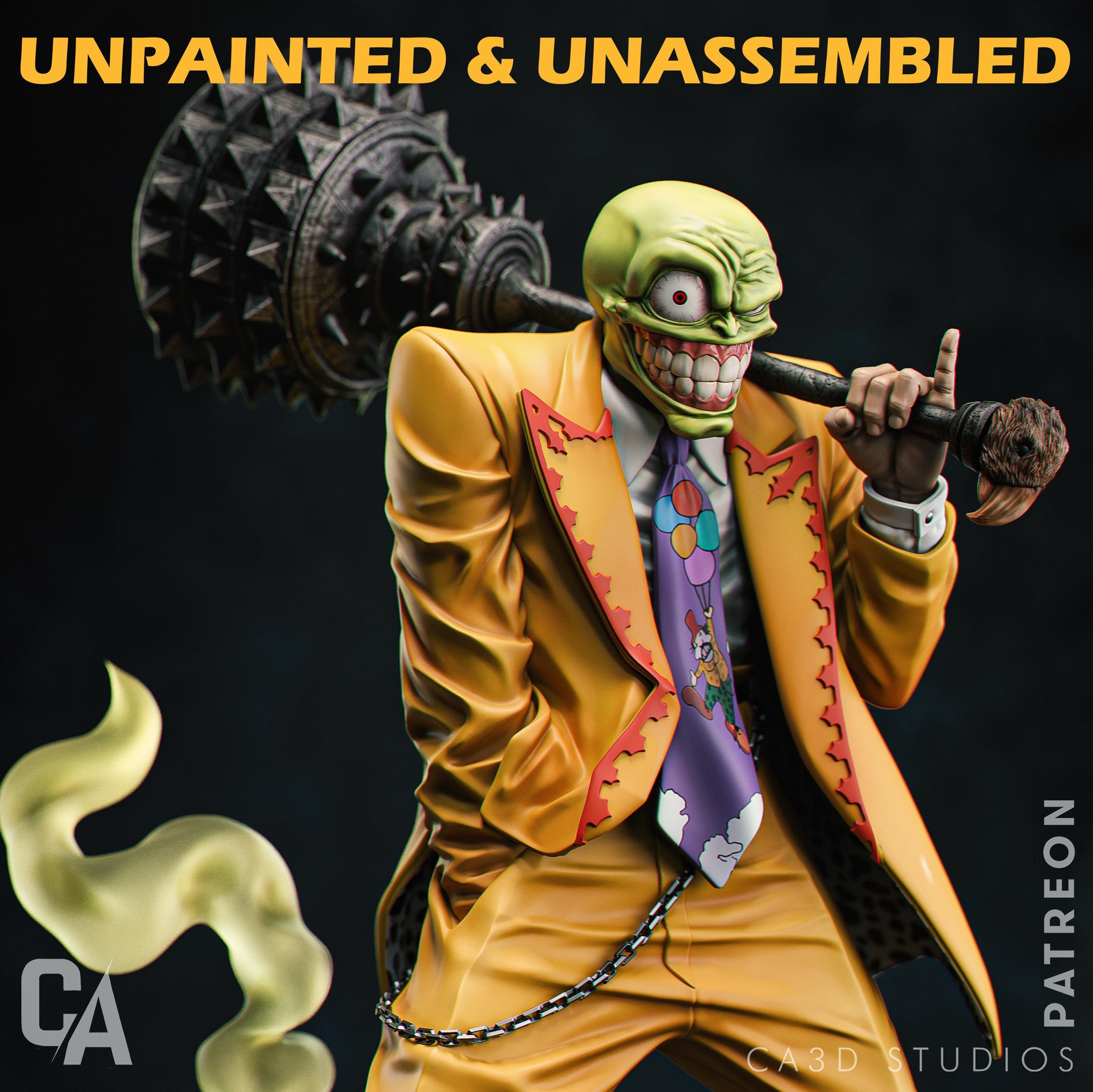 The Mask |1/12 Scale| Unpainted| Unassembled Kit - Etsy