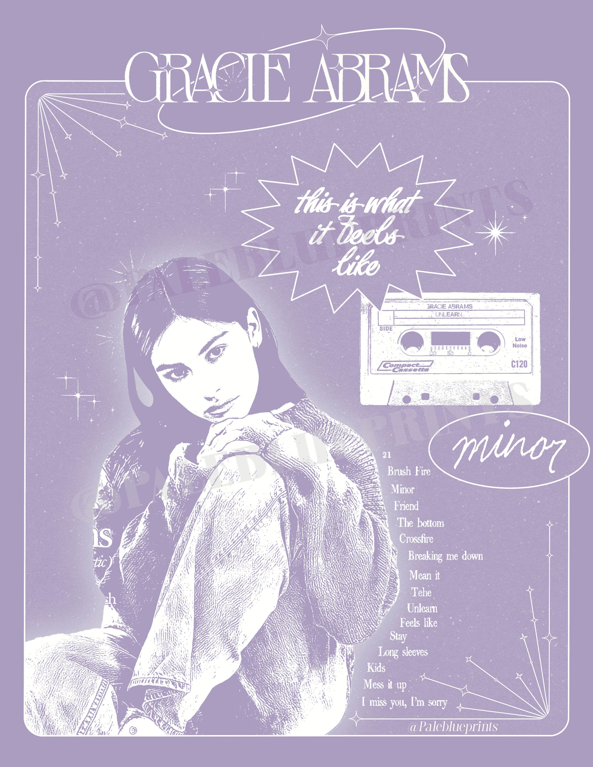 グレイシーエイブラムス-ThisIs WhatItFeelsLike特注ポスター