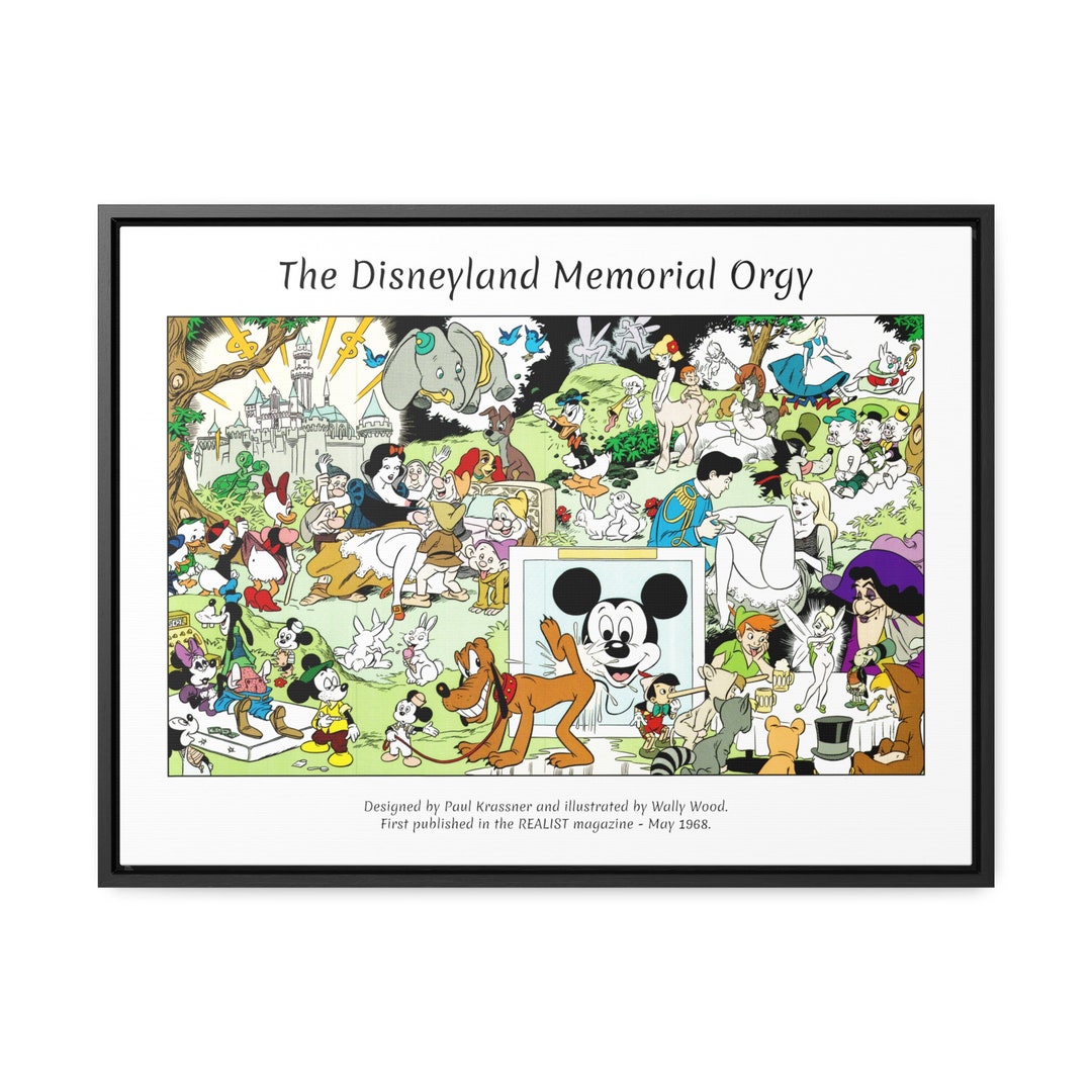 The Disneyland Memorial Orgy by Mad Magazine Artists - Wally Wood