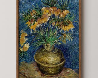 ファン ゴッホ インペリアル ヒョウモン プリント: ヴィンテージ花柄