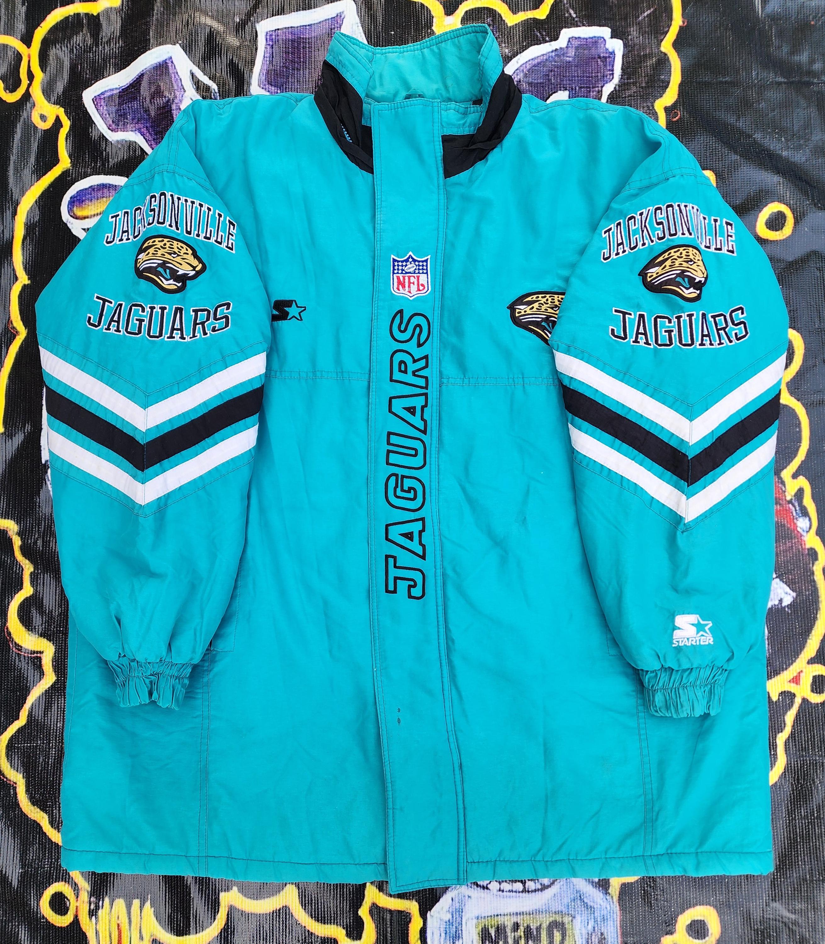 Vintage 1990s Jacksonville Jaguars Starter Arm Logos Jacket XL - Etsy