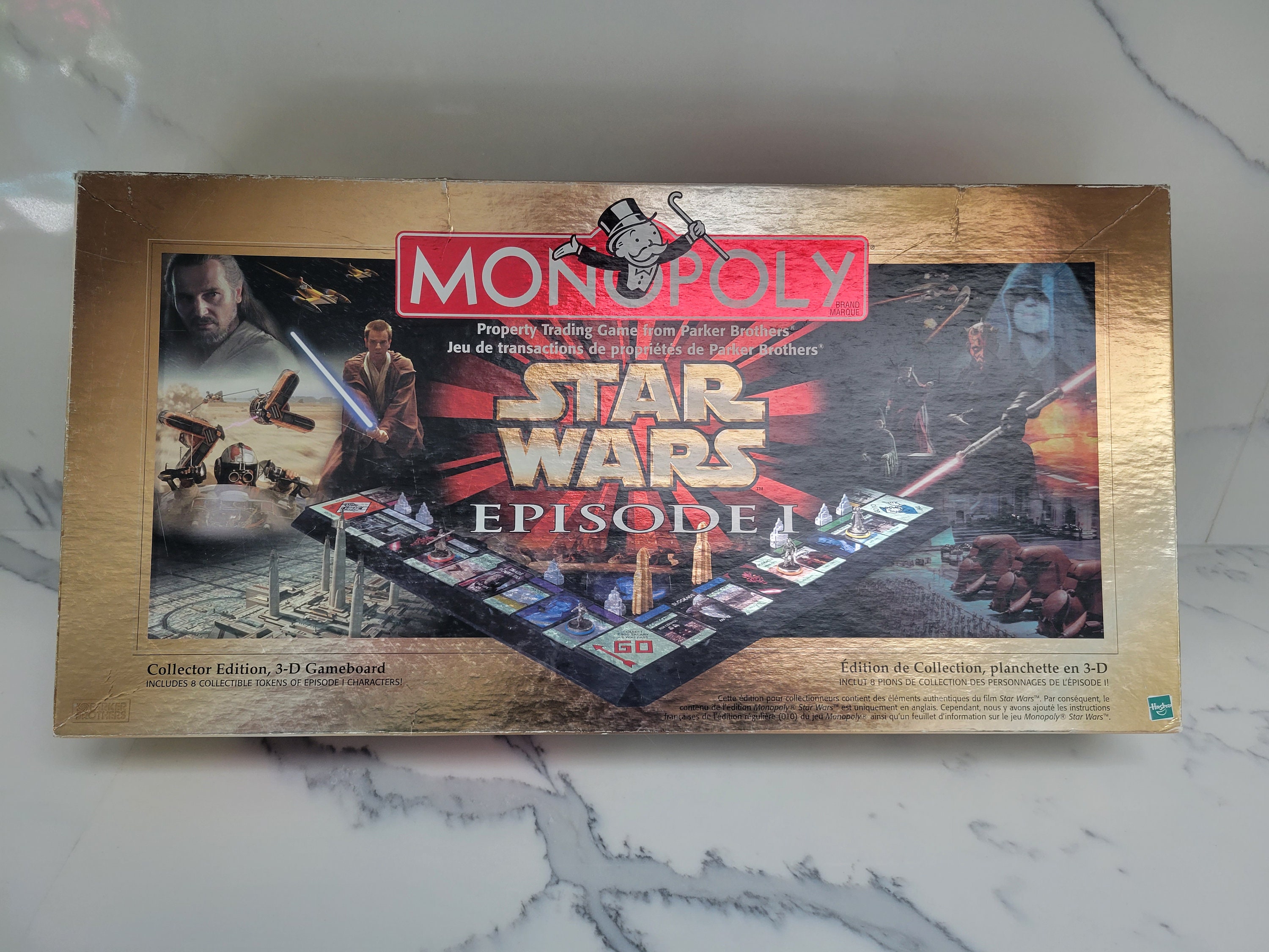 Collector's Edition - Star Wars Episode 1 Monopoly - Vintage - Etsy