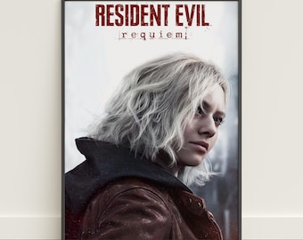 バイオハザード9 レクイエム - ビデオゲームポスター - RE9 - Etsy 日本