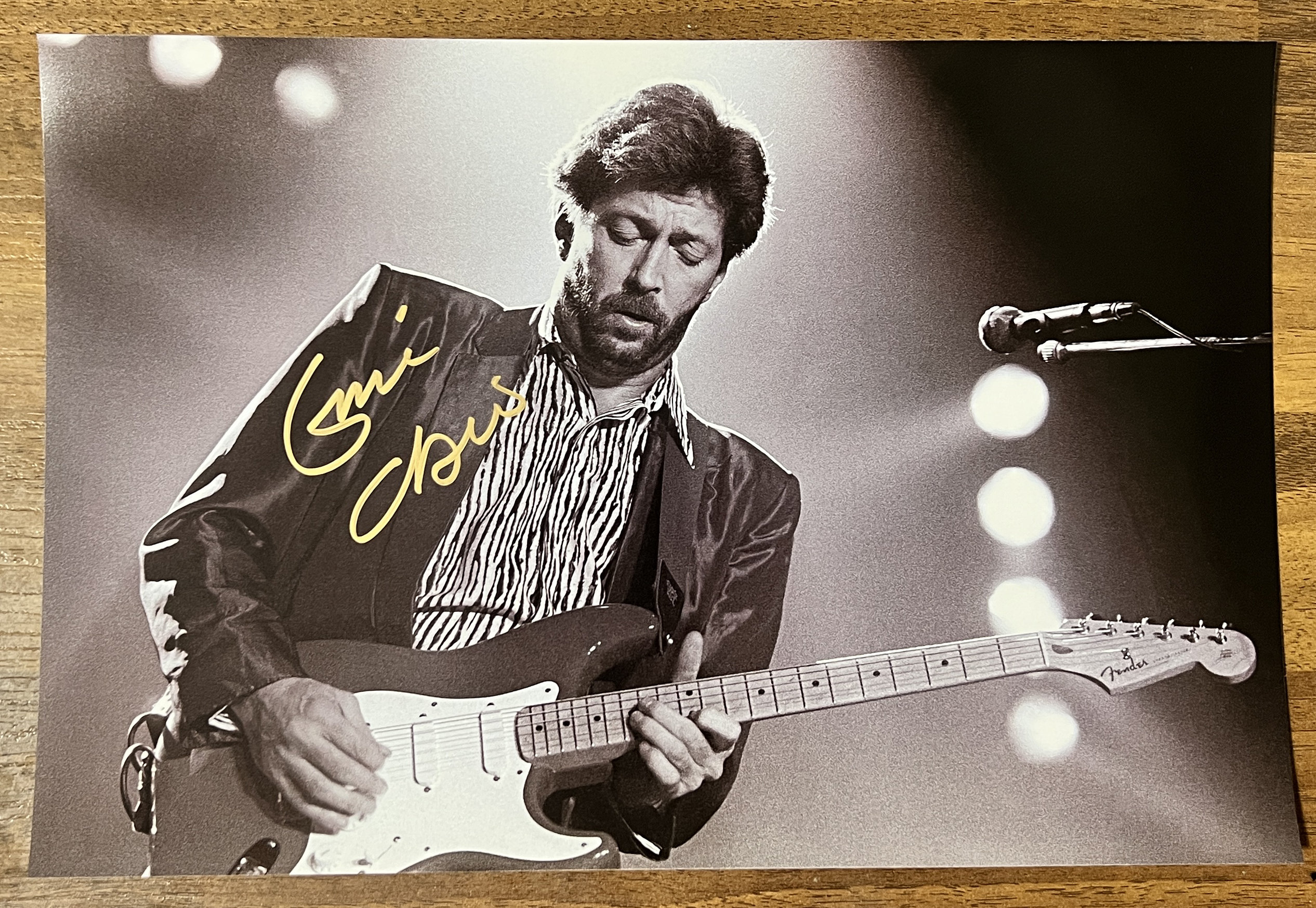 Eric Clapton Signed Autographed 8x12 Inch Photo + COA - Etsy
