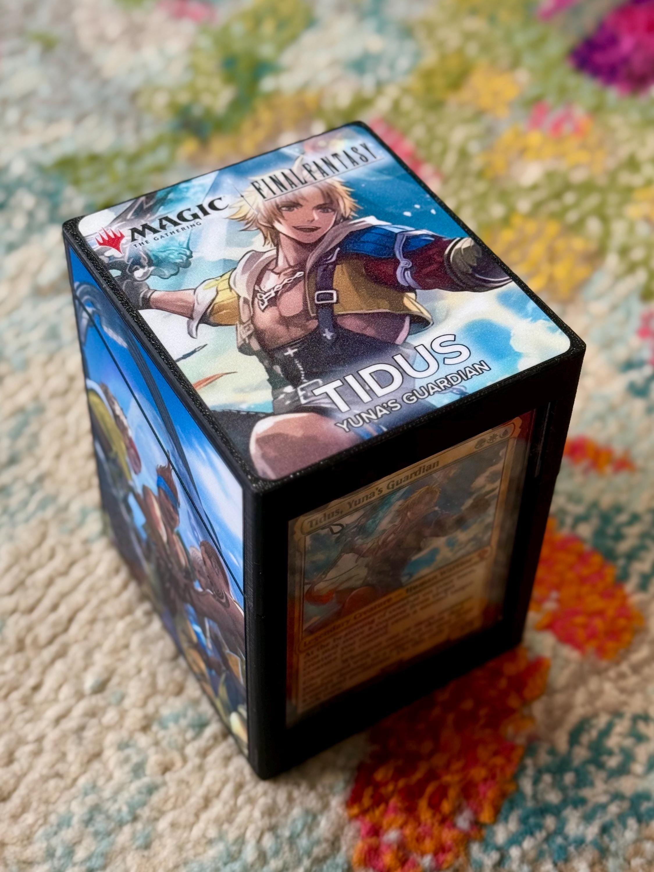 Magic the Gathering Deck Box - Final Fantasy - Tidus - Etsy