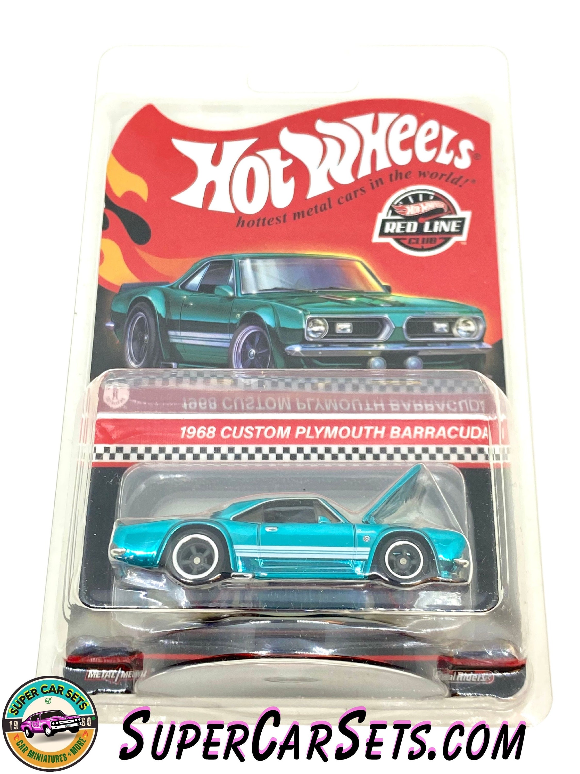 1968 Custom Plymouth Barracuda (metallic Blue Colour) - Hot Wheels