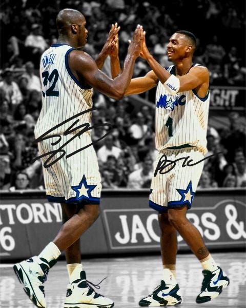 シャキール・オニール ペニー・ハーダウェイ オーランド・マジック