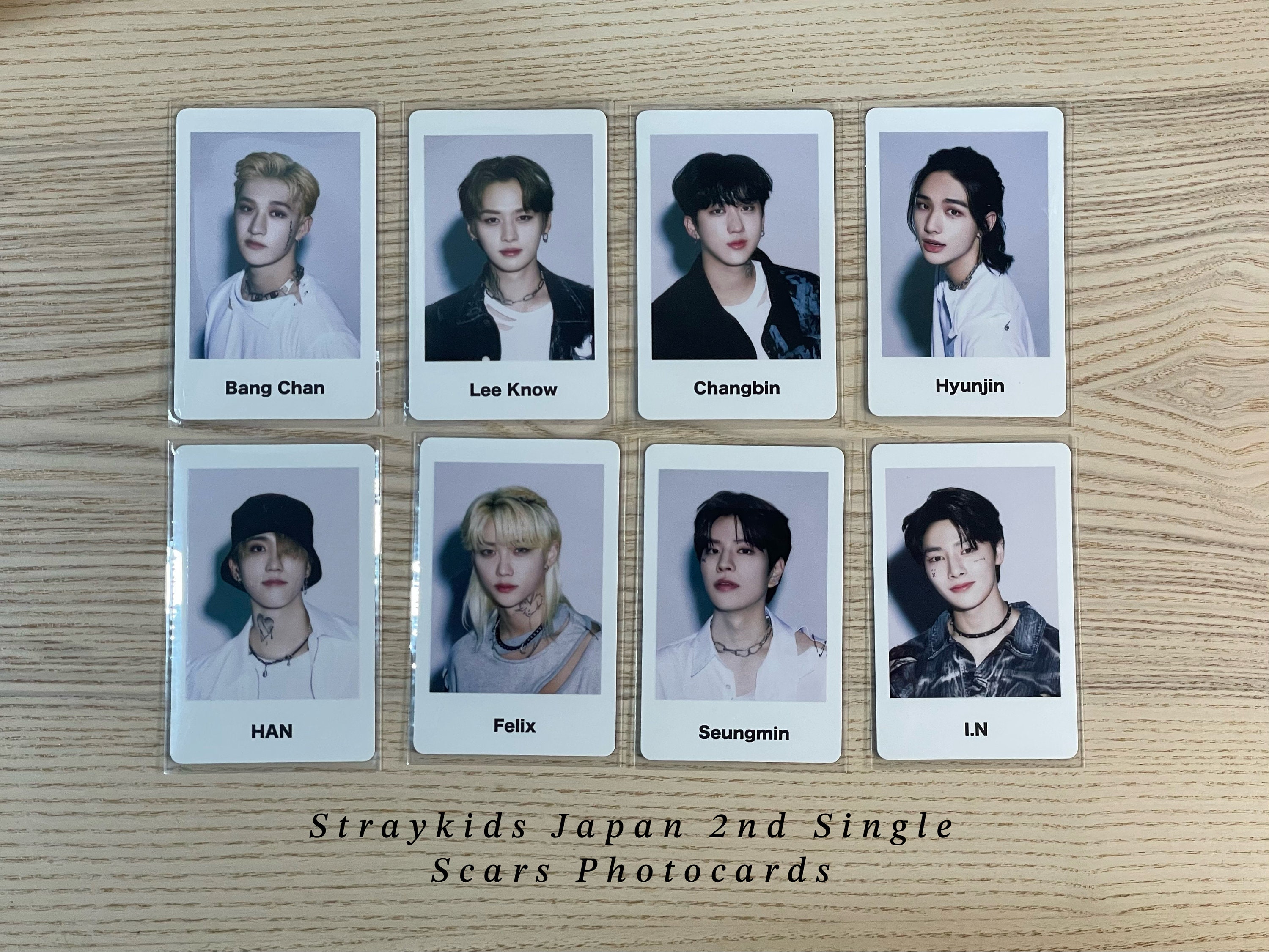Stray Kids Scars Japan Official Photocards - Etsy