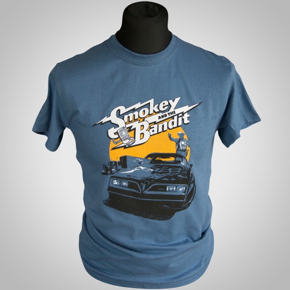 Smokey and the Bandit T Shirt (indigo Blue) - Etsy