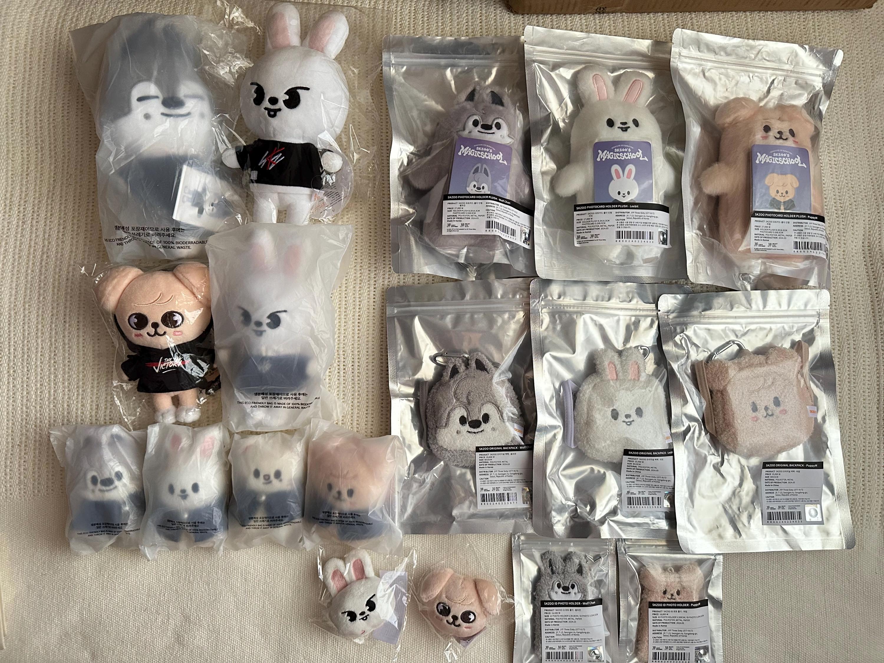 UPDATED Official Skzoo Plushies Stray Kids SKZ Pilot Japan MD