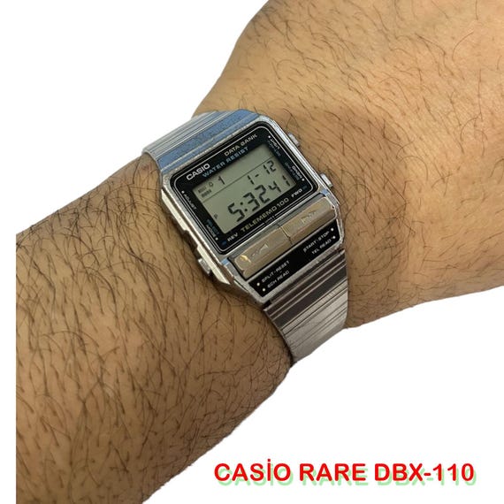RARE Vintage Casio DBX-110 696 Data Bank Telememo 100 Japan M