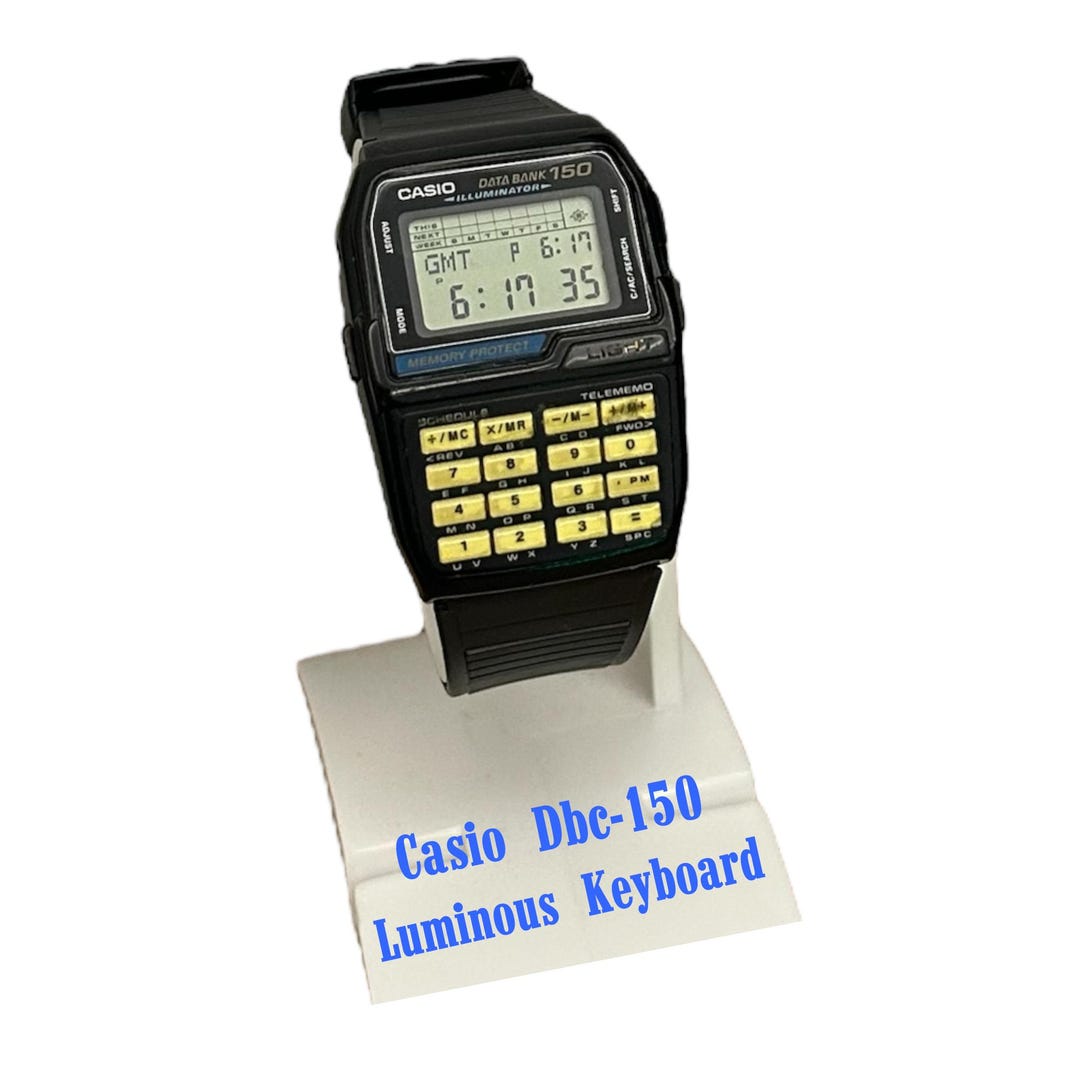 Casio Dbc-150 Data Bank 150 Phosphorous Keyboard / Module 1477