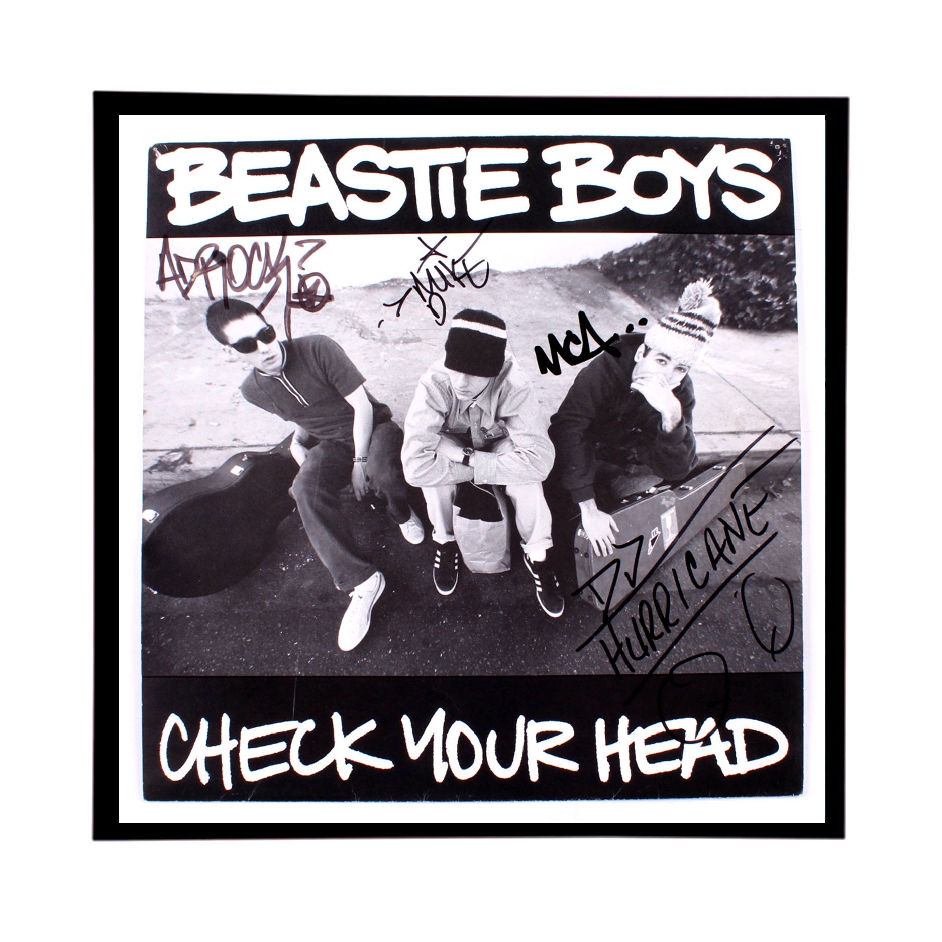 Buy1get1free Beastie Boys Framed Autographed Album Cover Reprint