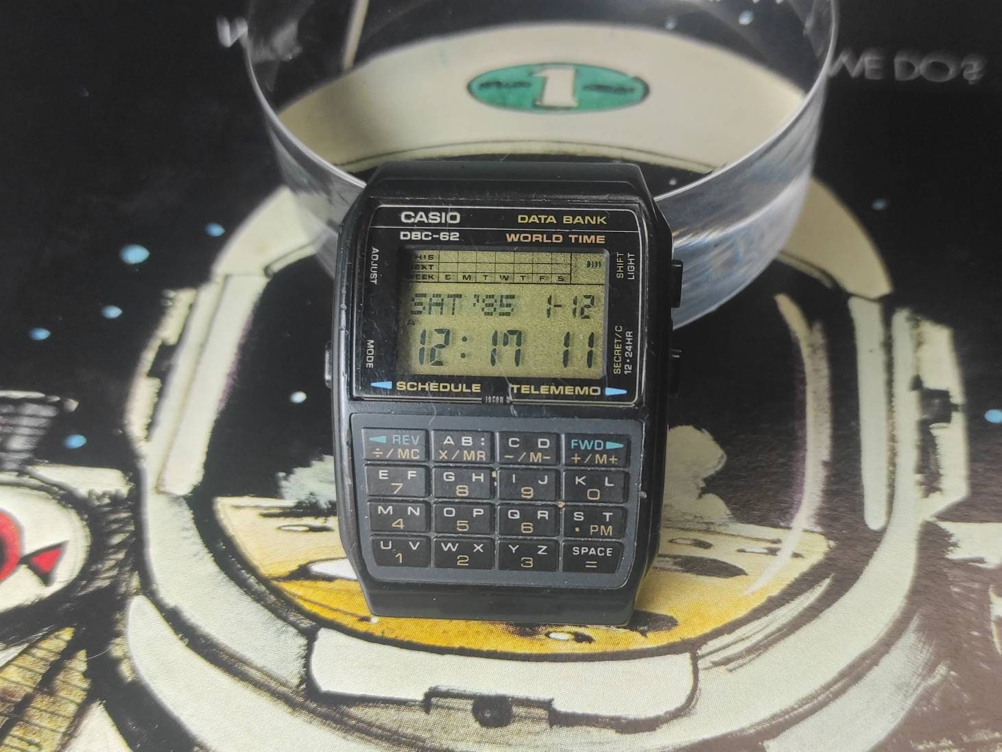 Vintage Casio DBC-62 Data Bank / World Time Digital Watch - Etsy