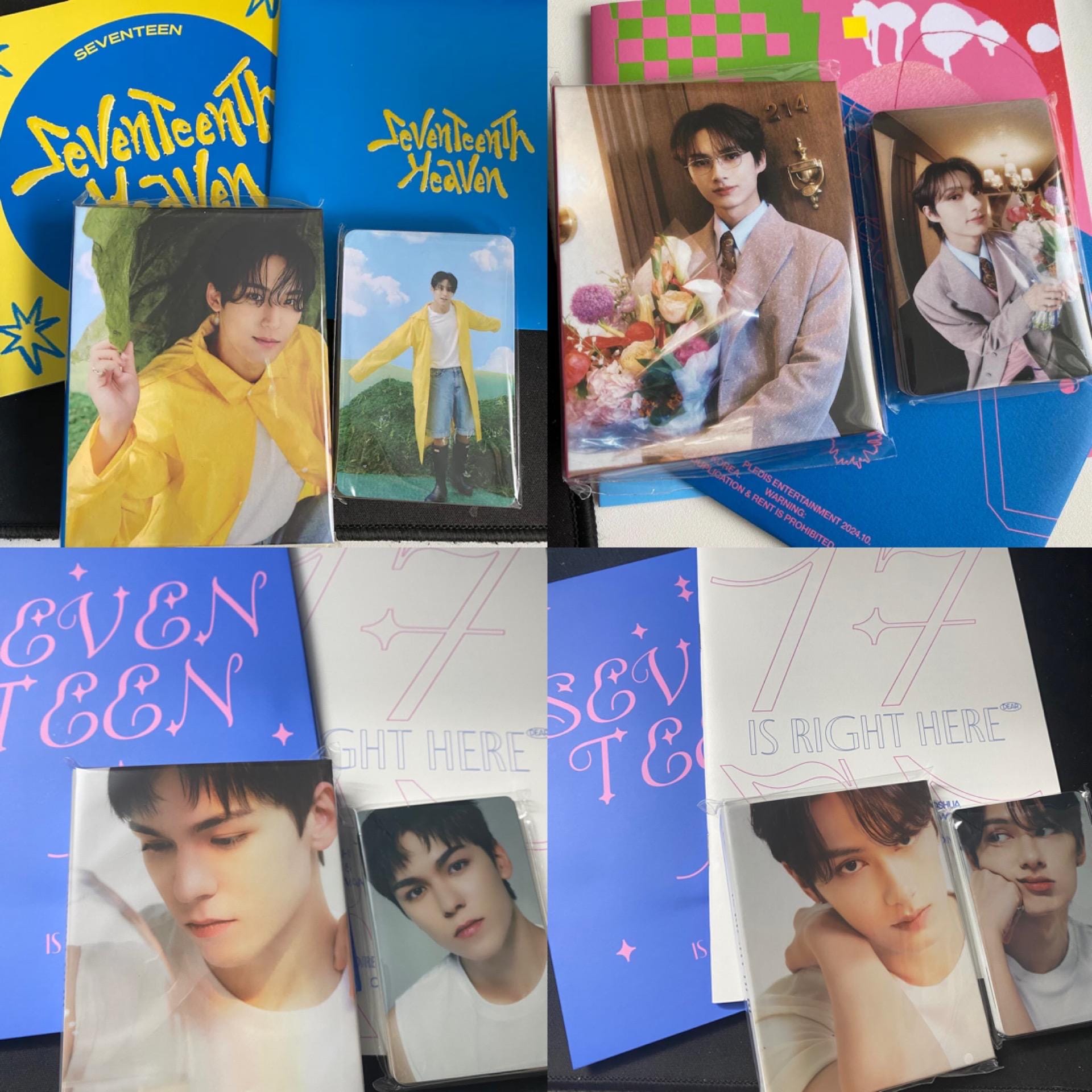 公式SEVENTEEN Spill the Feels Seventeen Right Here DEAR Carat