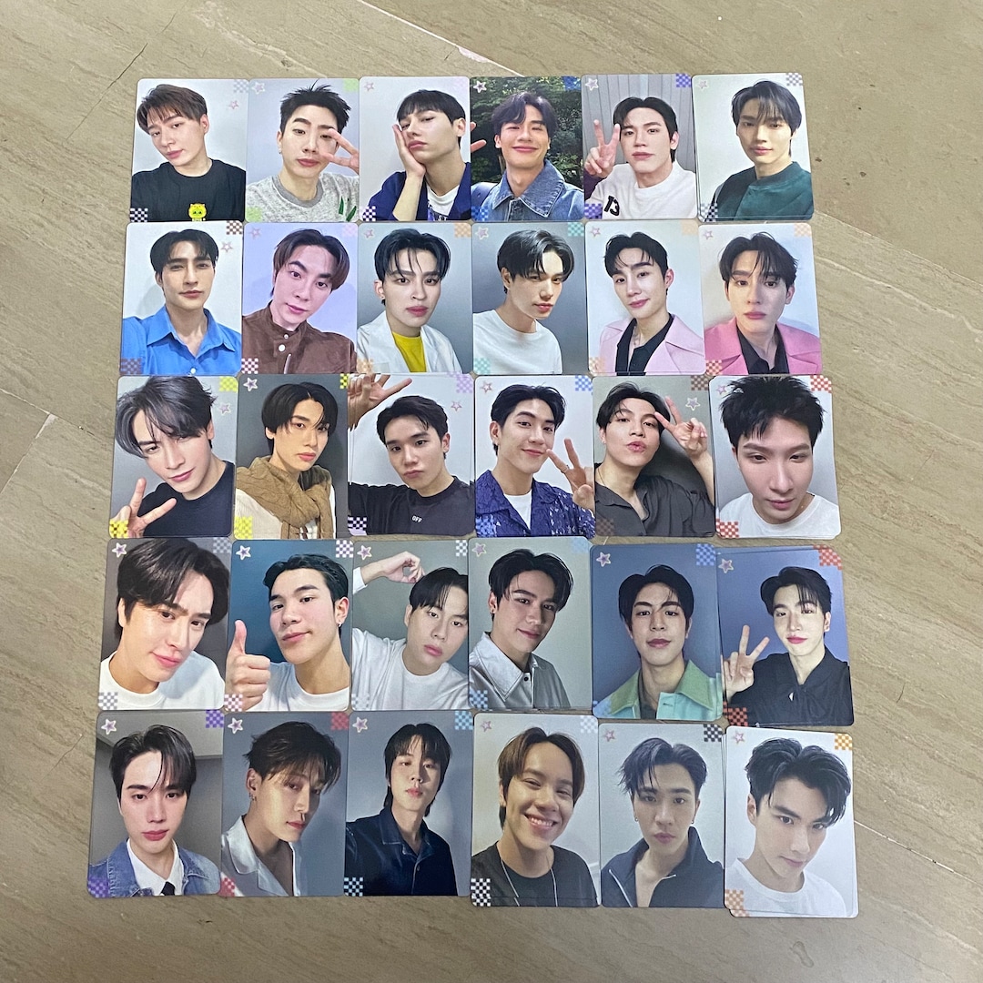 Official GMMTV Book Fair Collectible Random Selfie Cards (jimmysea
