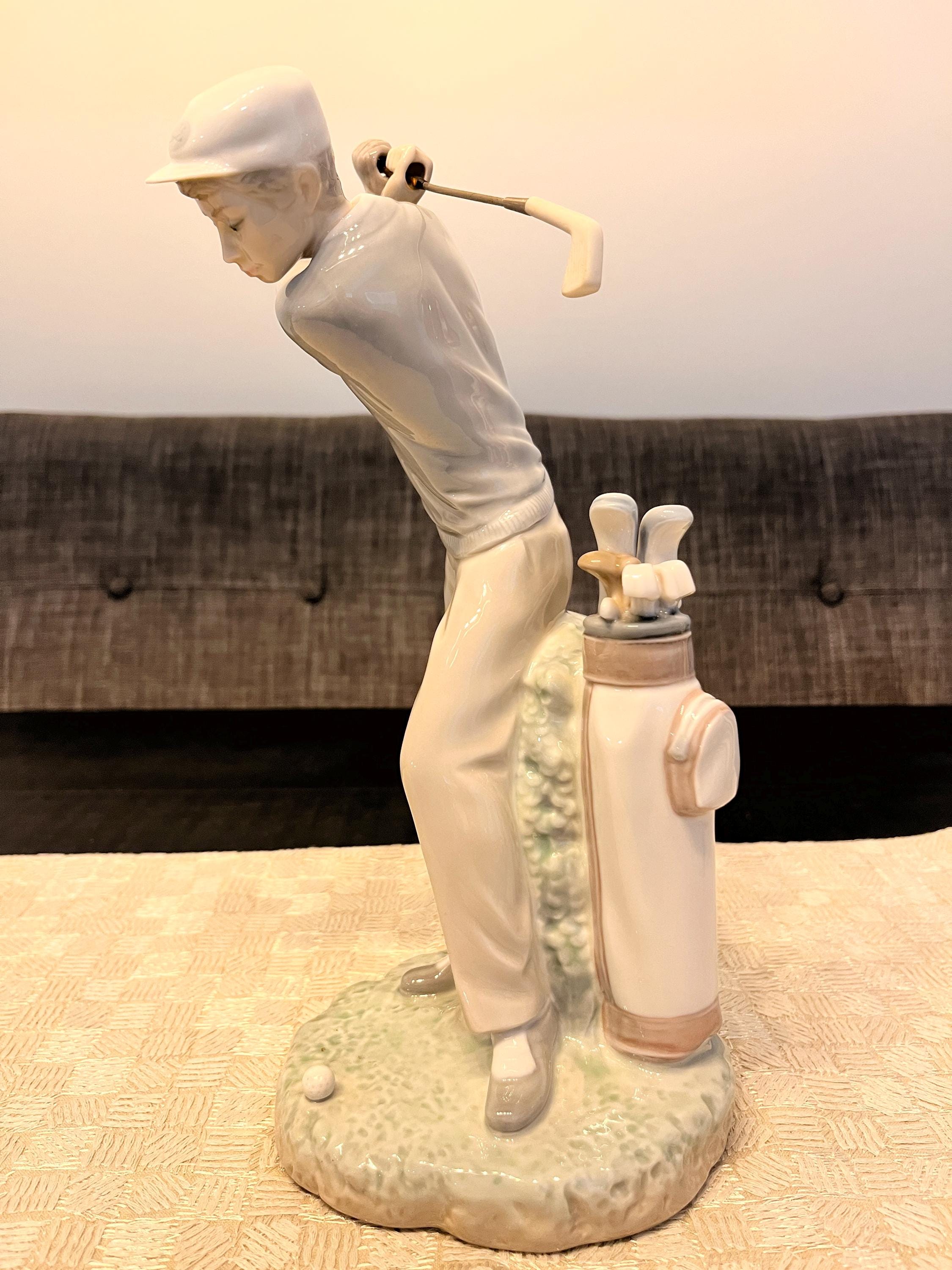 Lladro Male Golfer #4824 - Etsy