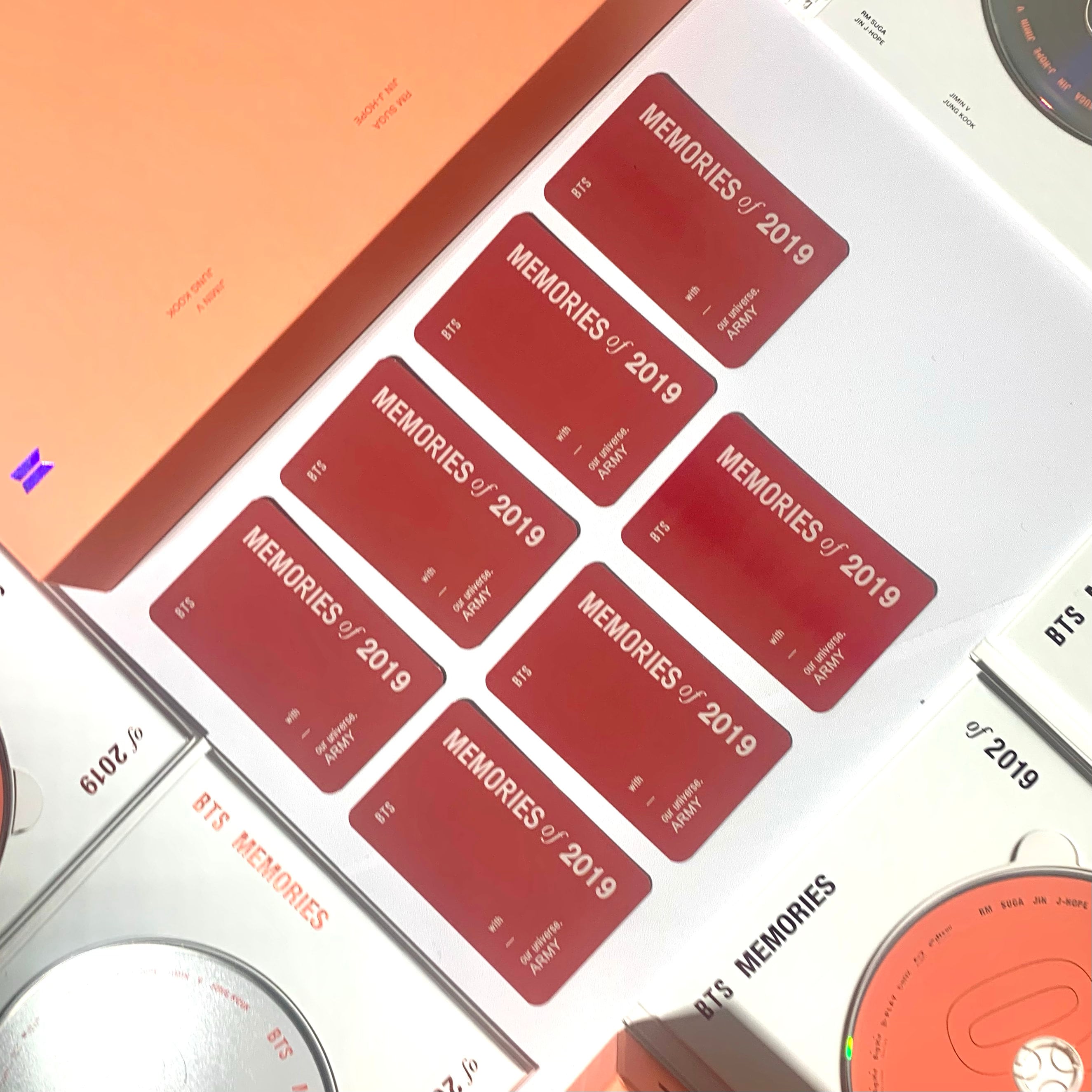 Bts Memories 2019 Dvd Photocard - Etsy