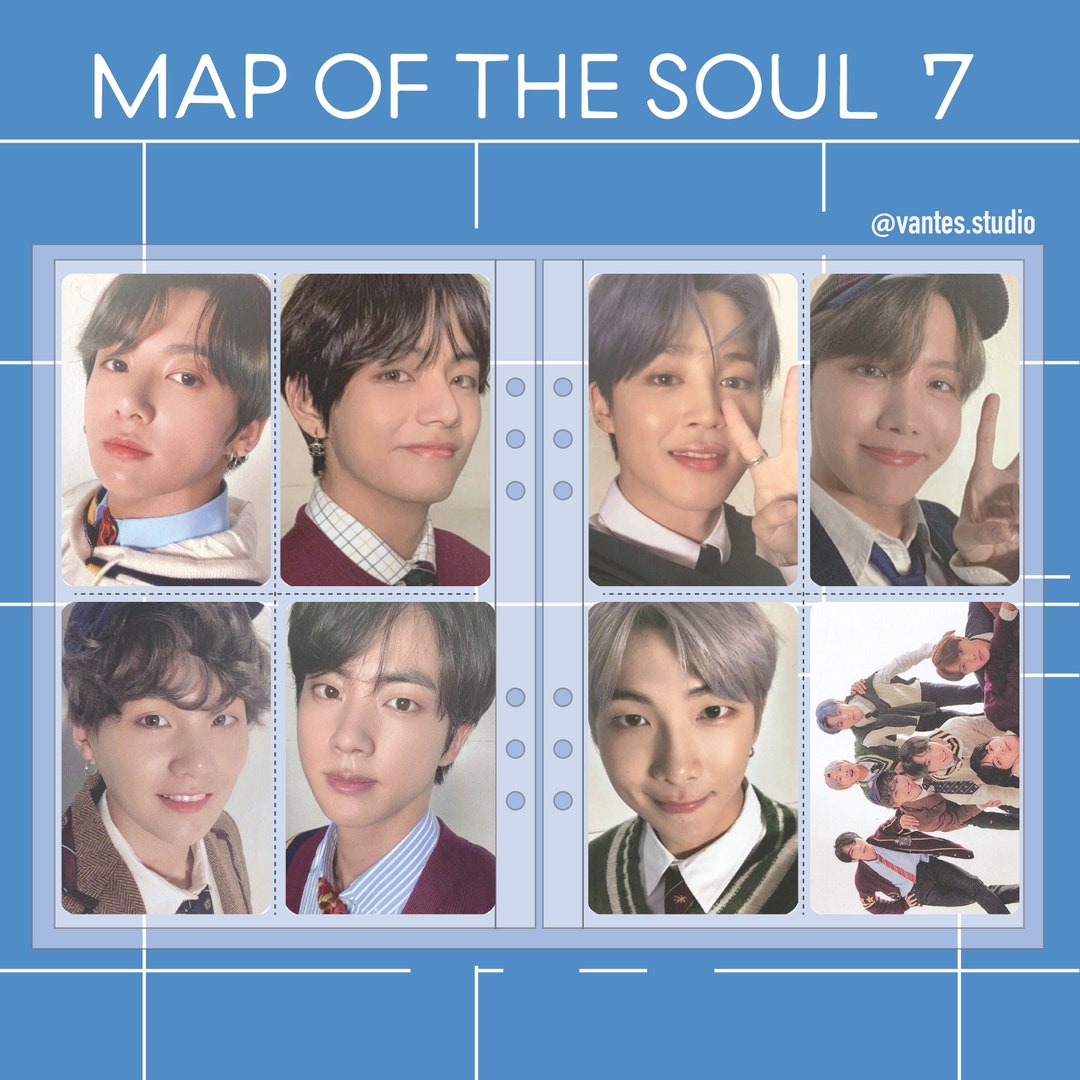 Bts Map of the Soul 7 Version 4 Photocard - Etsy