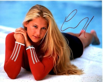 Anna Kournikova Signed Autographed Tennis 8x10 Photo - Etsy