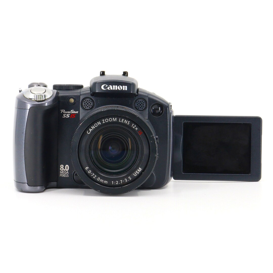 Canon Powershot S5IS Vintage Digital Camera With Memory Card