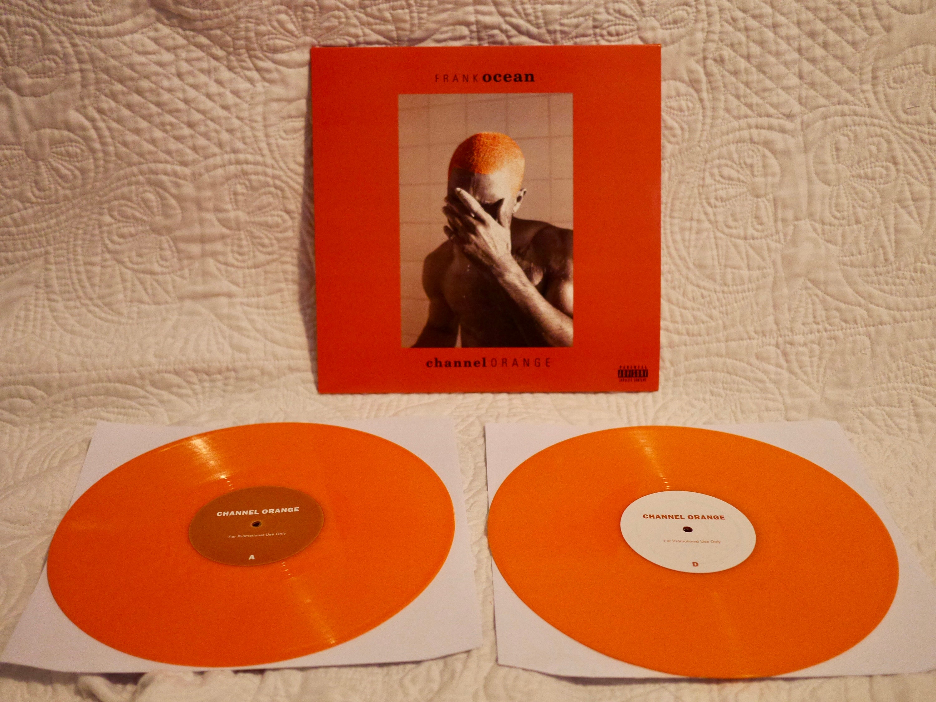 Frank Ocean - Channel Orange 2x LP - ORANGE VINYL - Etsy