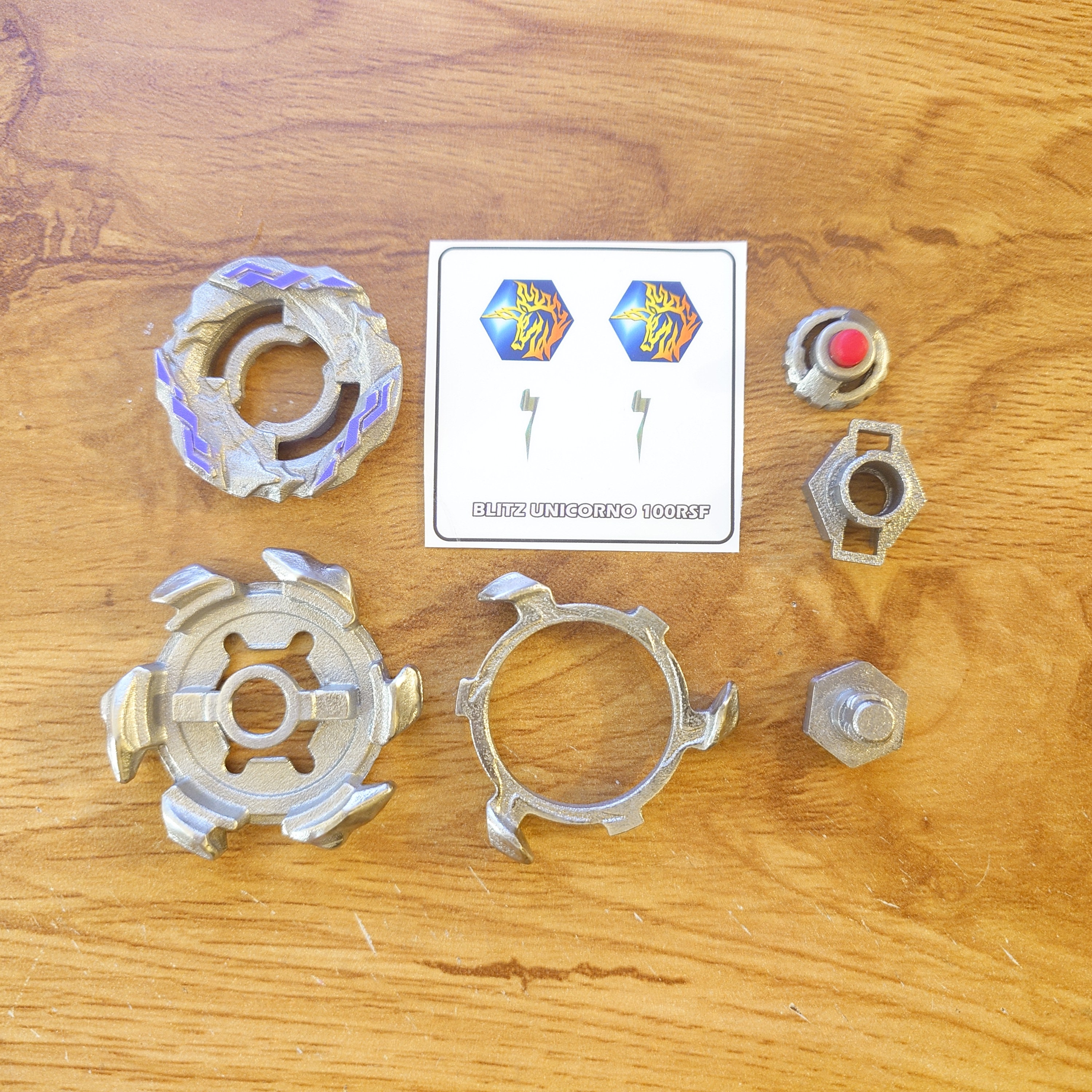 フルメタルベイブレード - ブリッツストライカー（ユニコーン）100RSF