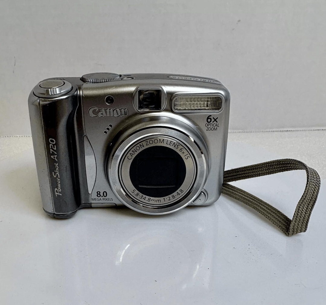 Canon Powershot A720 IS 8.0MP Digital Camera - Etsy