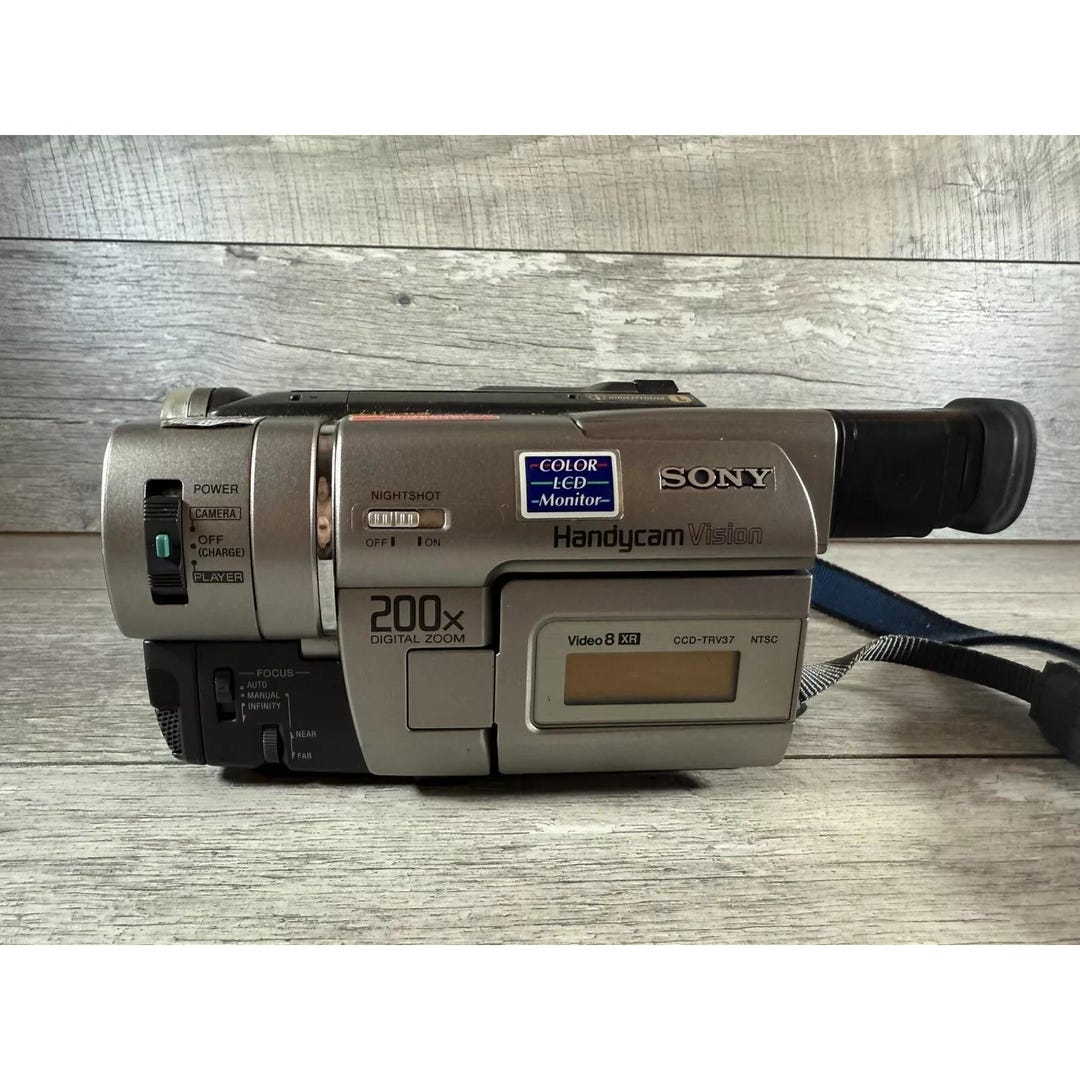 Sony CCD-TRV37 Handycam Camcorder 8mm Video8 - Etsy