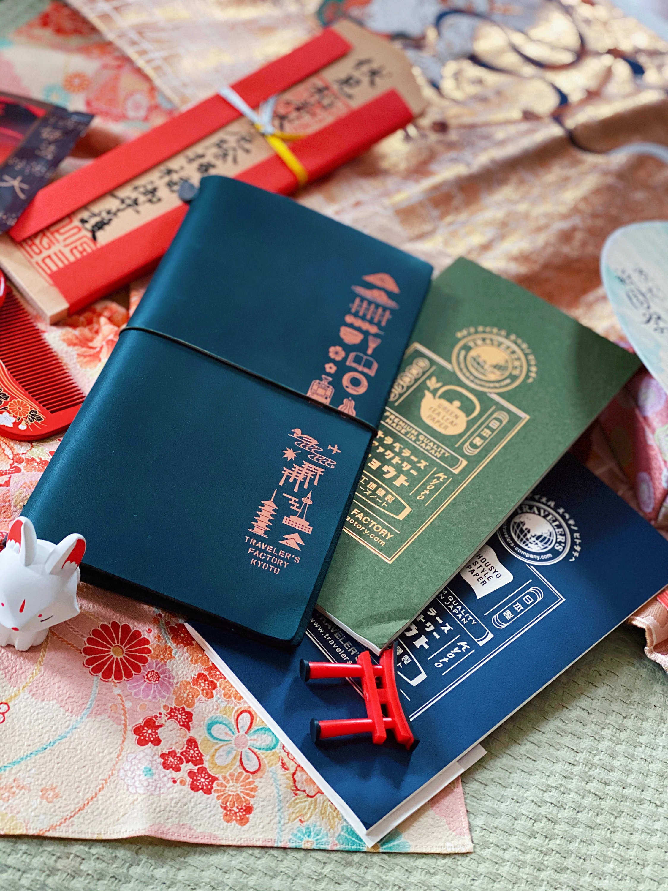 Japan TRC Travelers Notebook Kyoto Limit Edition Blackwing