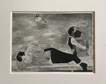 1974年 ベン・シャーン リトグラフ版画『For the Sake of a Single