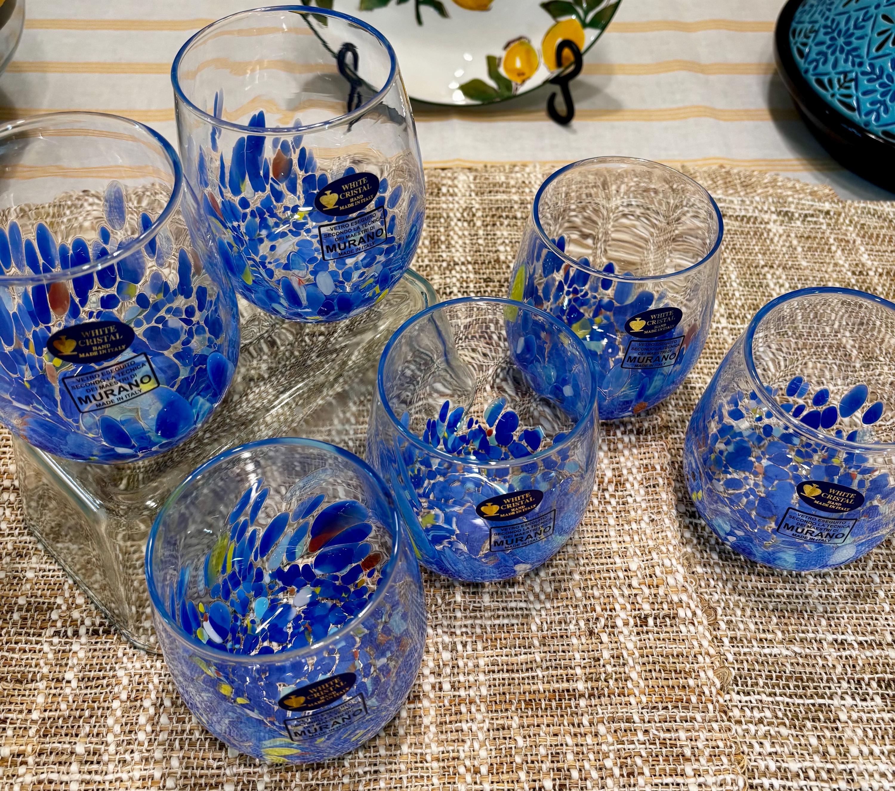 ベネチアングラス 極美新品 ベネチアンガラス ムラノ ミルフィオリ