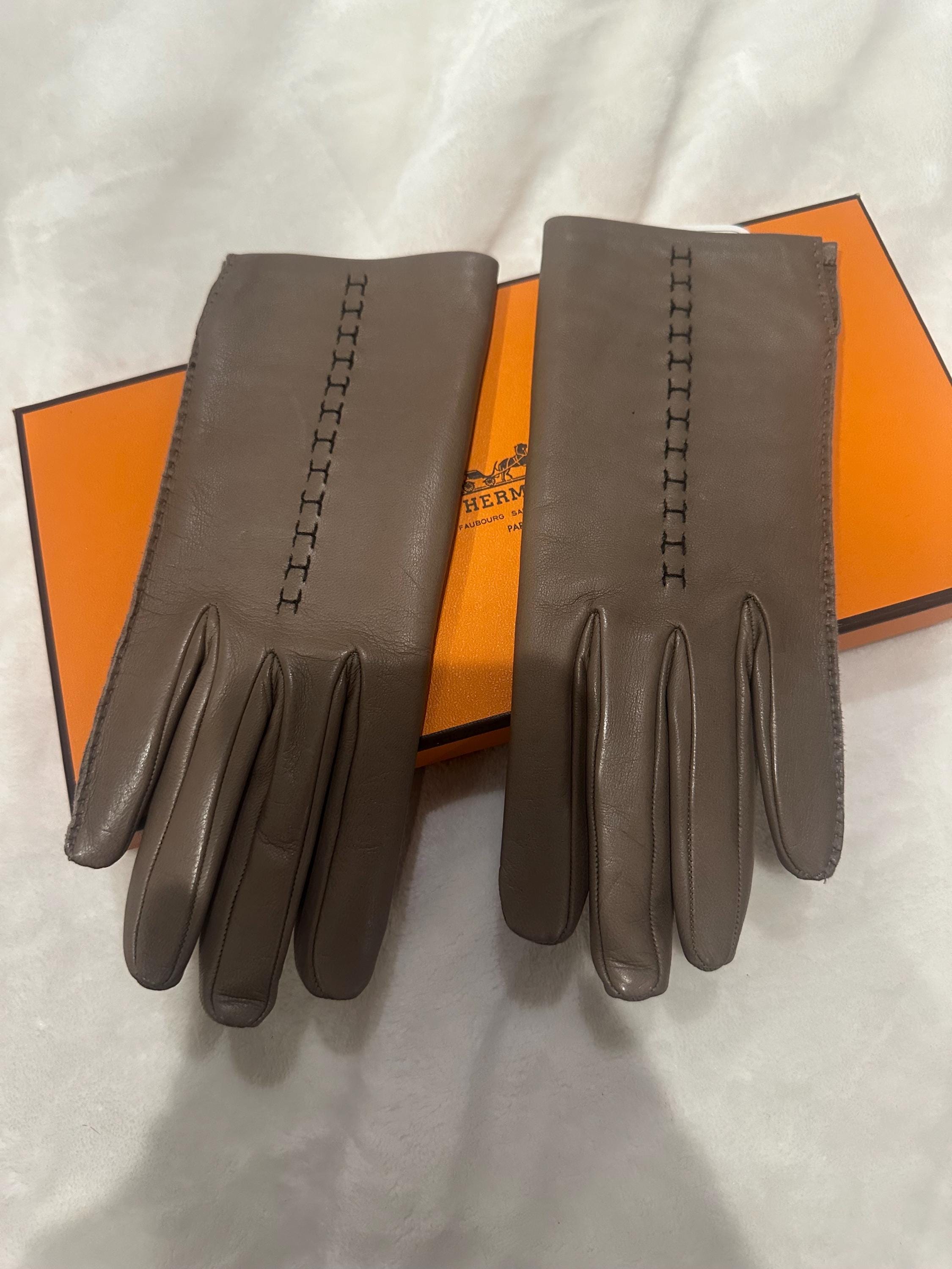 Vintage hermes gloves - Etsy 日本