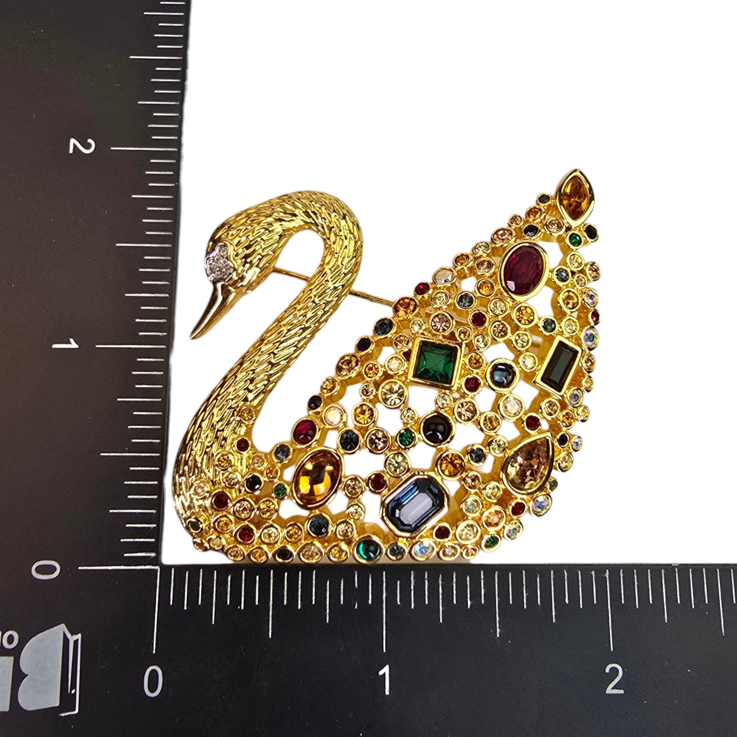 ヴィンテージ 1995 スワロフスキー SCS メンバー 100 周年記念 スワン