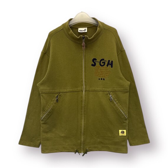 Vintage Hai Sporting Gear Issey Miyake Zipper Sweat Jacket M Size