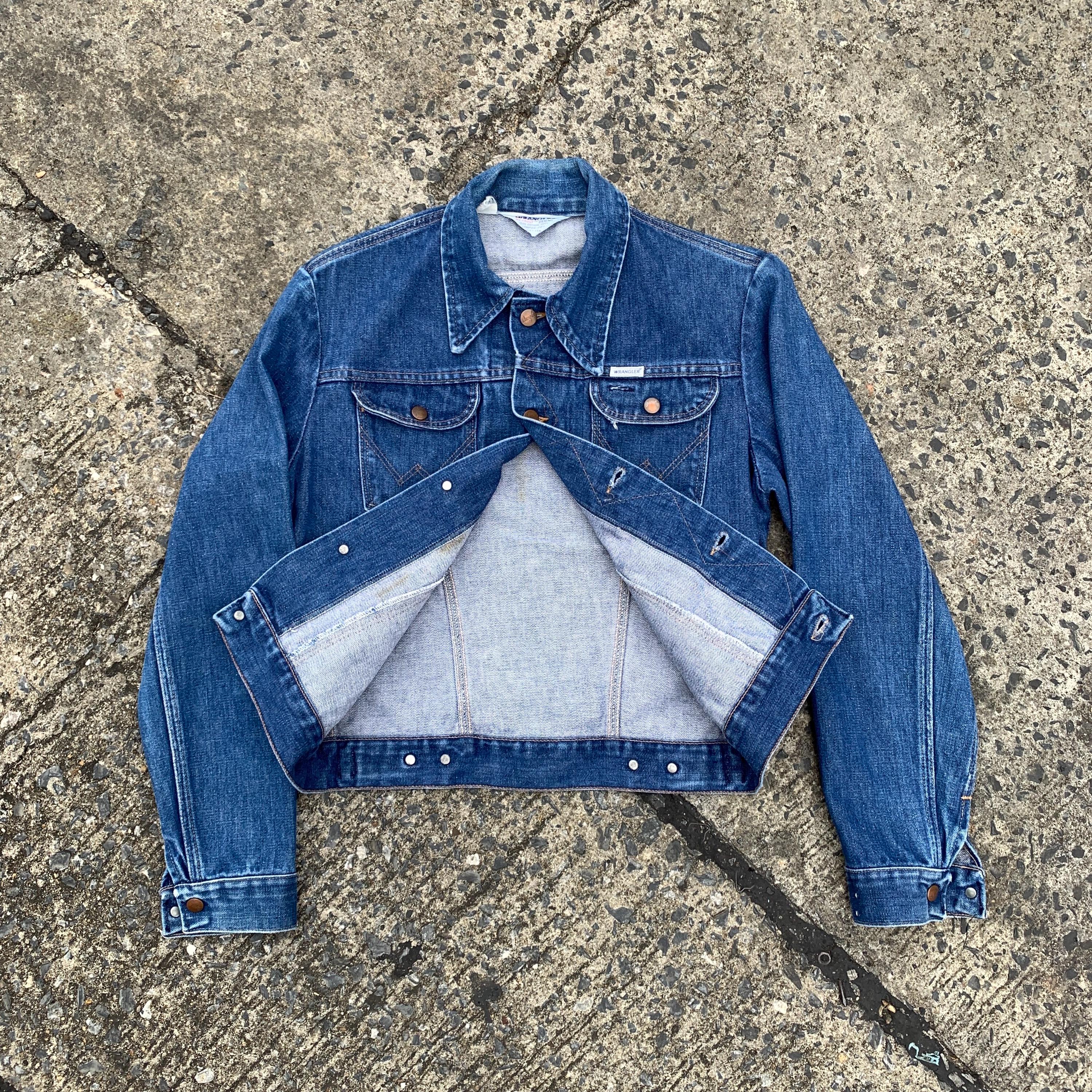 80s USA Wrangler No Fault Denim Jacket / 1980年代 アメリカ製