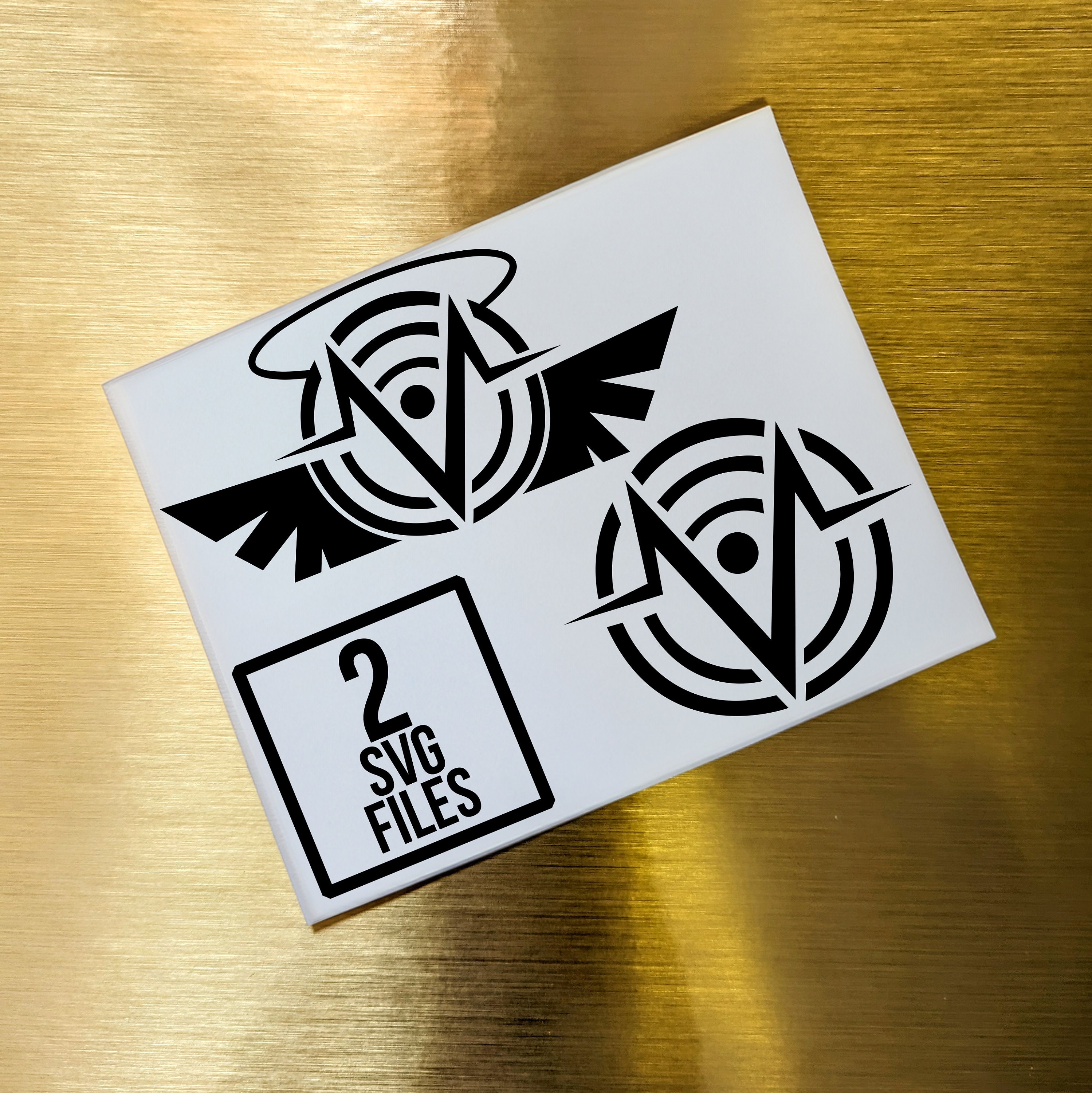 Vox Tech - Vox Angelic Security - ロゴ - Hazbin Hotel - SVG