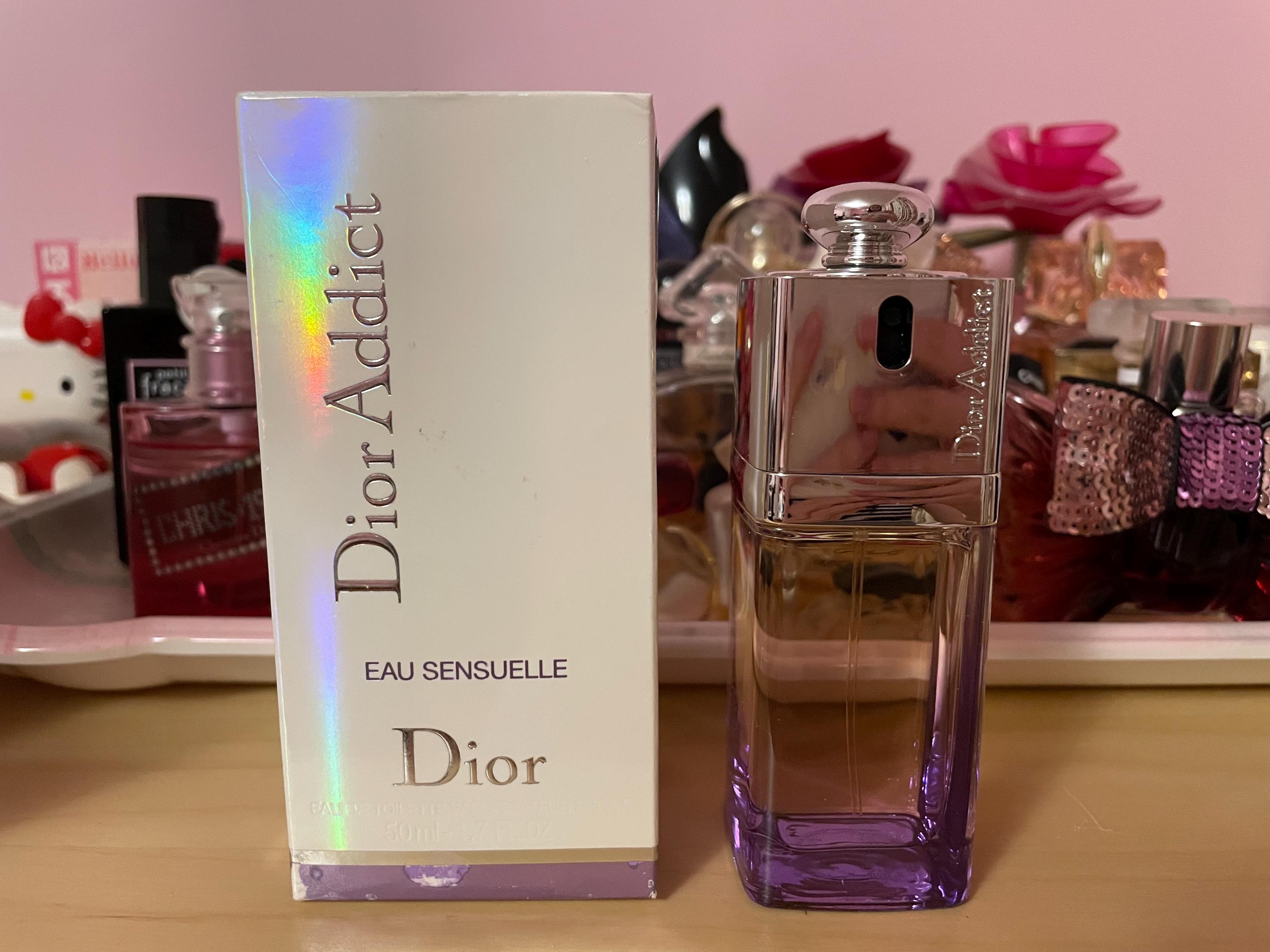 Rare Discontinued Dior Addict Eau Sensuelle EDT 50ml Sprayed Once