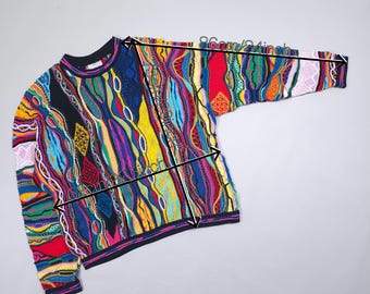 90年代ヴィンテージ Coogi Australia セーター：Biggie Smalls