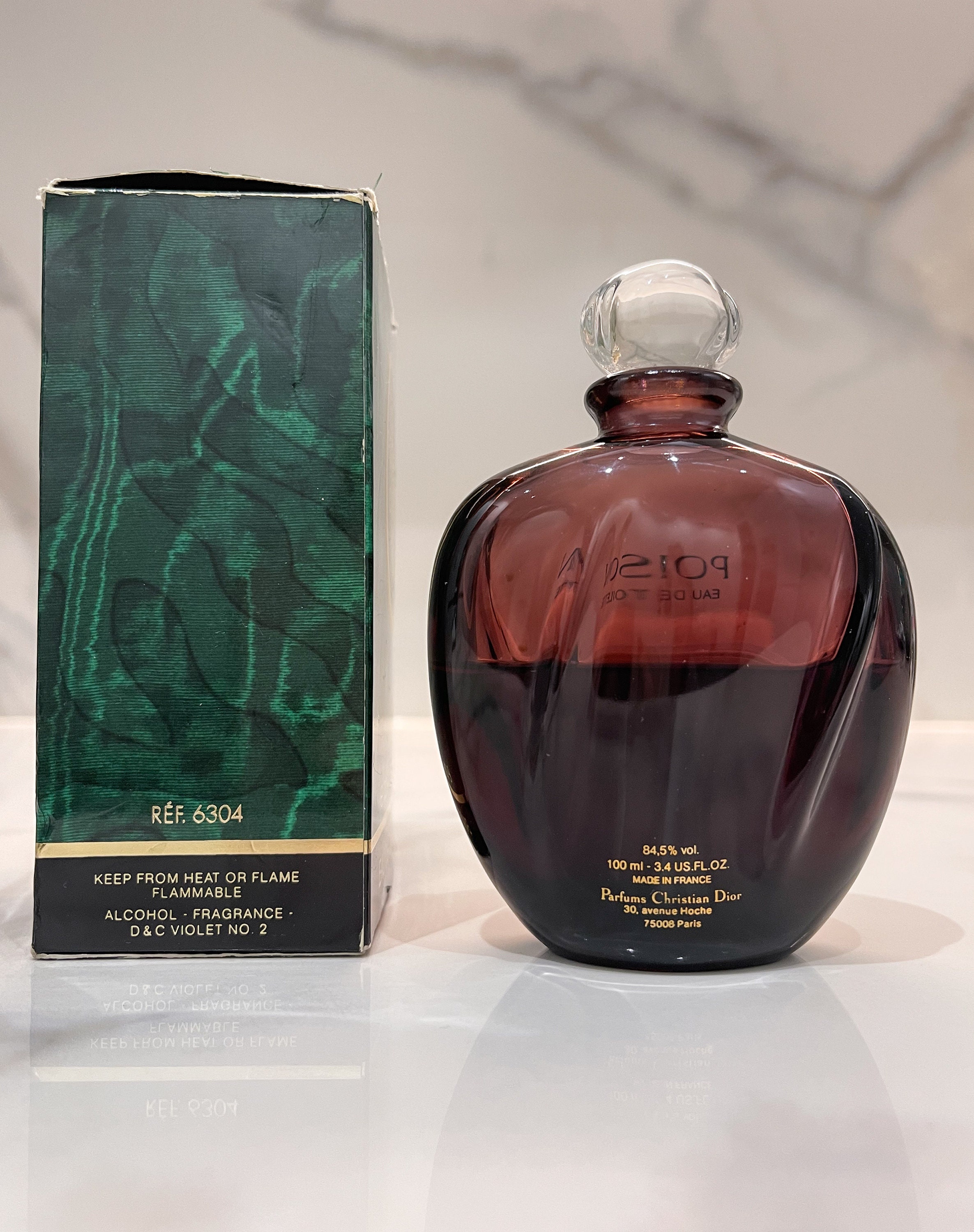 ヴィンテージ クリスチャン ディオール プワゾン オードトワレ、1985