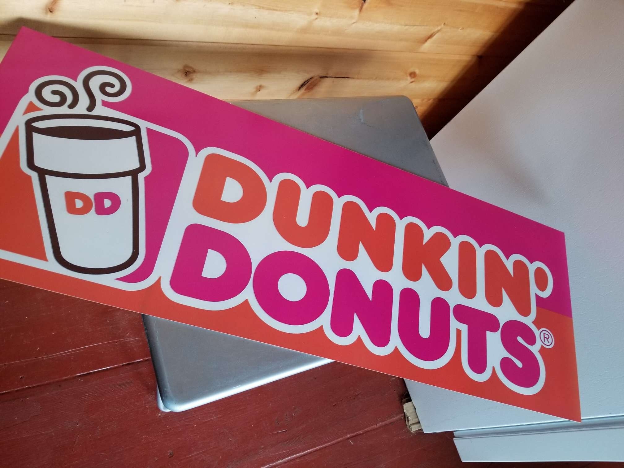 Dunkin Donuts Neon Sign - Etsy