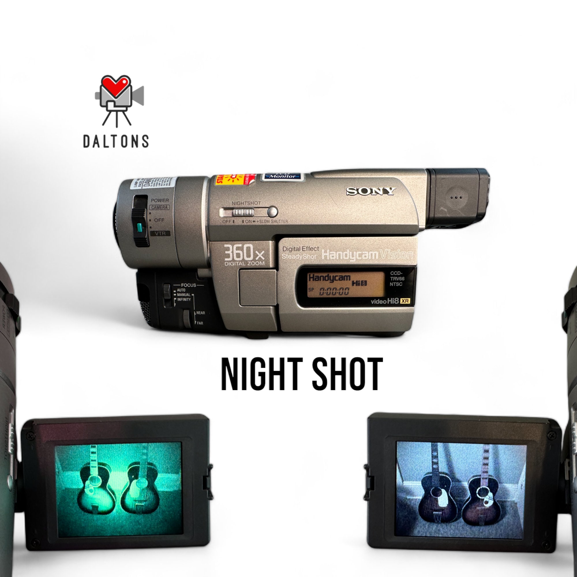 SONY Handycam Hi-8 Camcorder With Night Shot CCD-TRV66 - Etsy