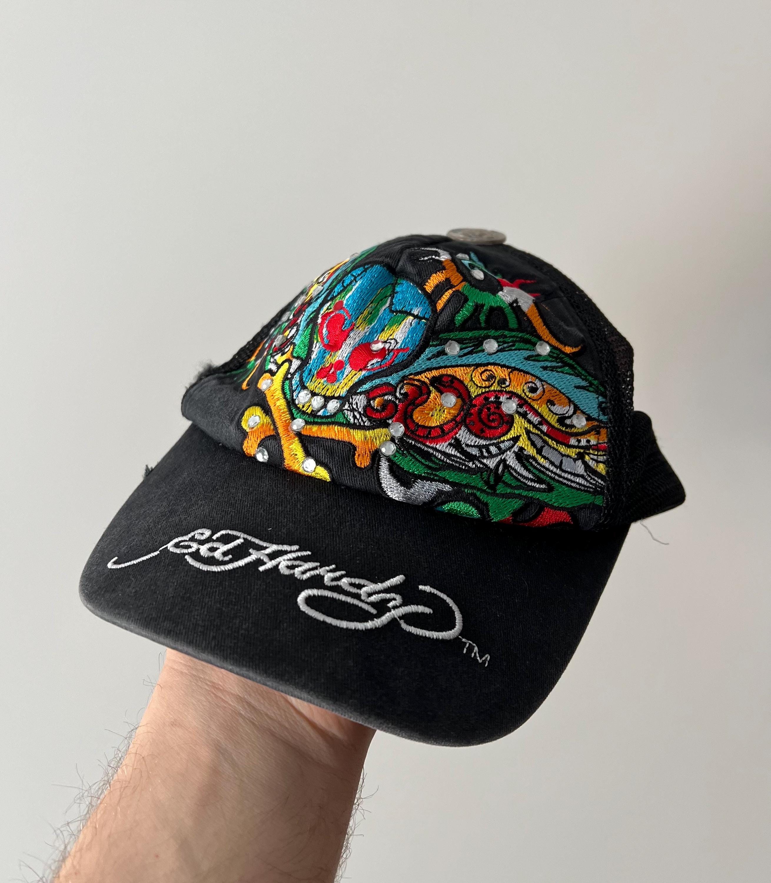 Ed Hardy Hat - Etsy Canada