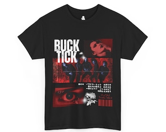 Buck-tick T-shirt, Darker Than Darkness Cross, 90s Visual Kei - Etsy
