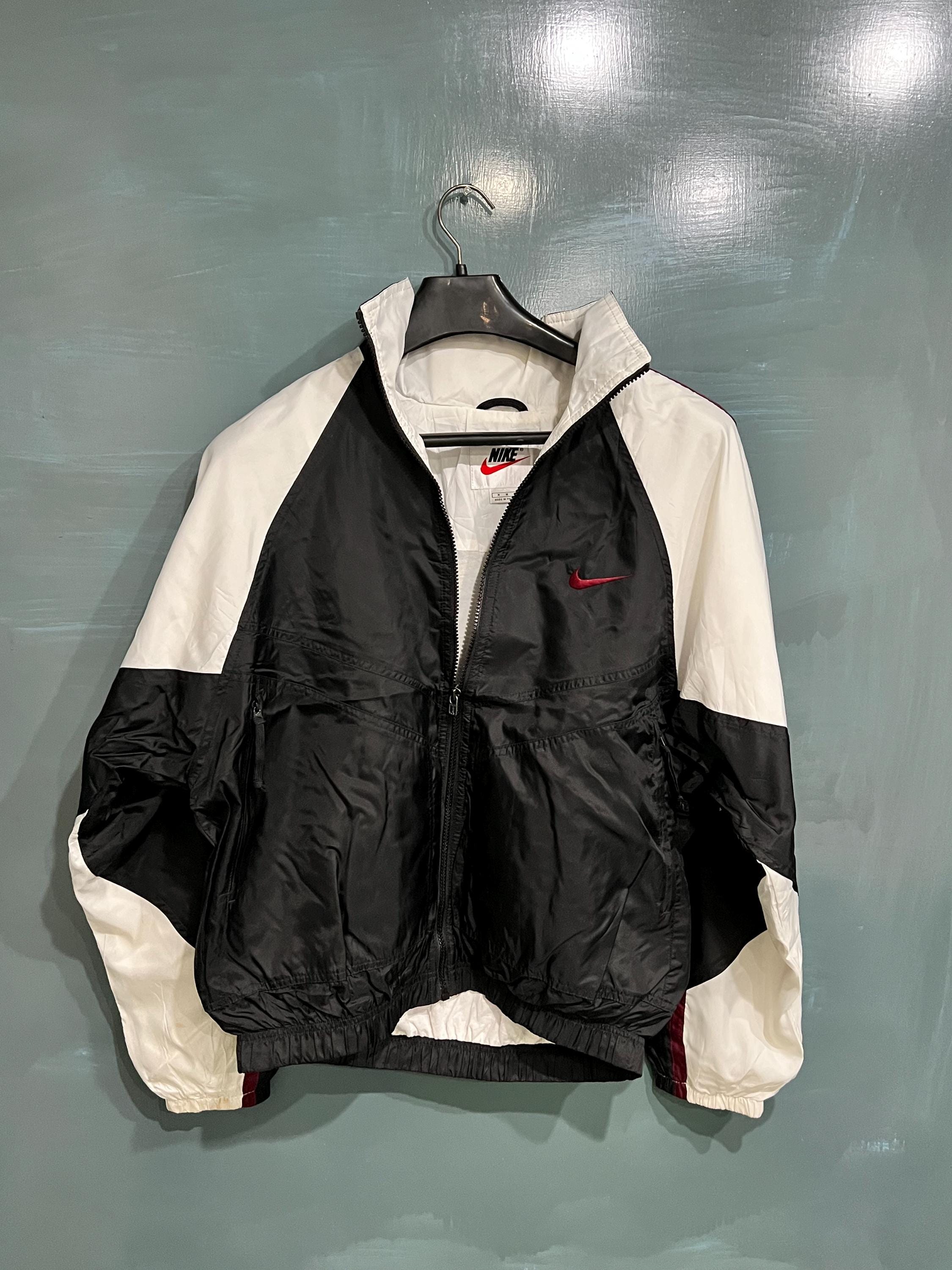 Nylon Jackets Nike Retro - Etsy