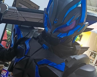 手作り仮面ライダーカブトコスプレフルスーツ：着用可能なアーマー