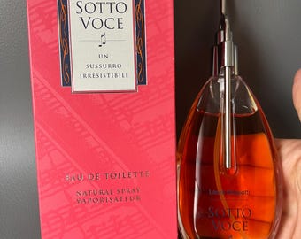 Laura Biagiotti Sotto Voce EDT 50ml Discontinued Very Rare